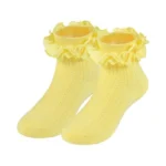 Wbzotss Toddler Girls Ruffle Socks Newborn Girl... - Coupon