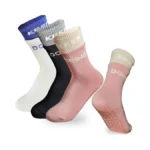 Mr Km 3 Pairs Yoga Socks Pilates Socks With Grips... - Coupon