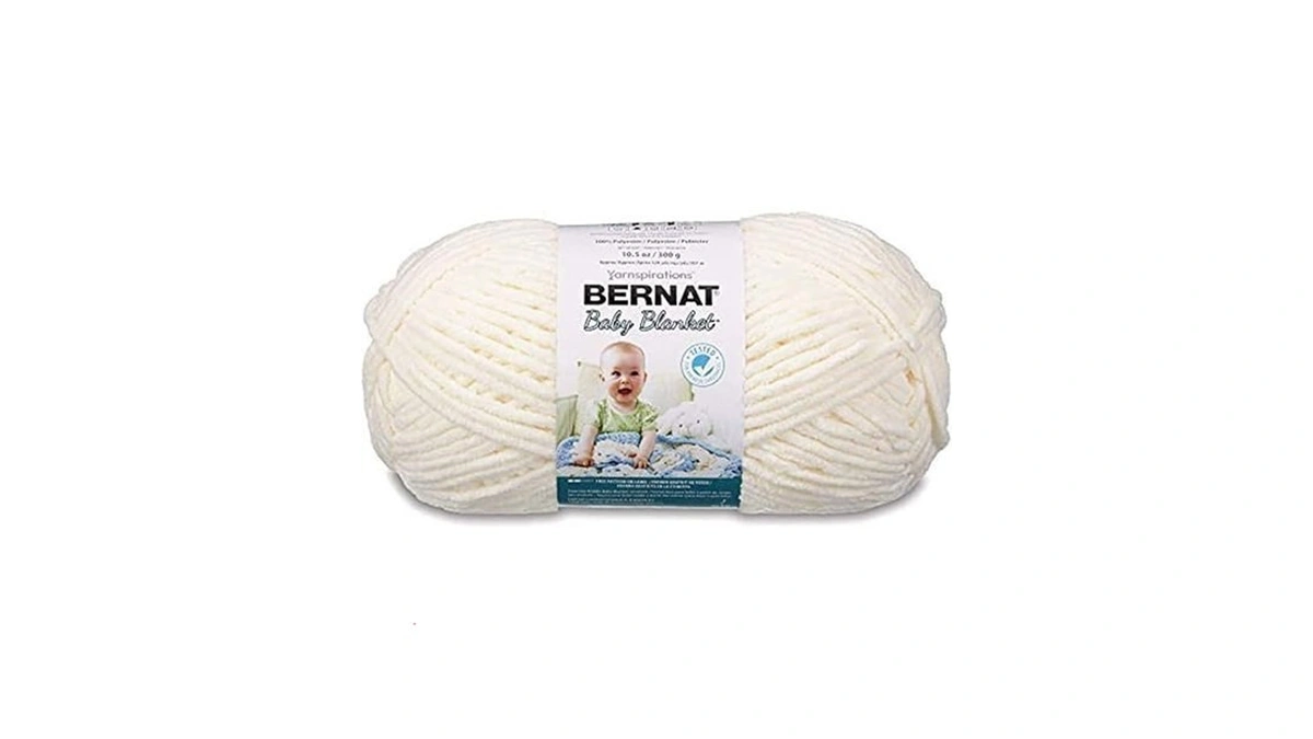 Bernat Baby Blanket Bb Vanilla Yarn - 1 Pack Of