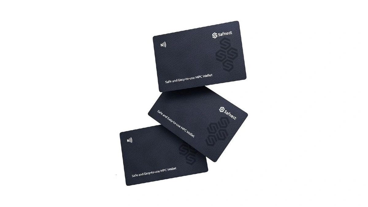 Safnect Wallet Pack Of 3, Secure Crypto Wallet Nfc Cold