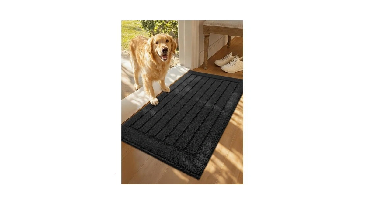 Color&geometry 30x17 Dirt Trapper Indoor Door Mat, Ultra Sturdy Durable