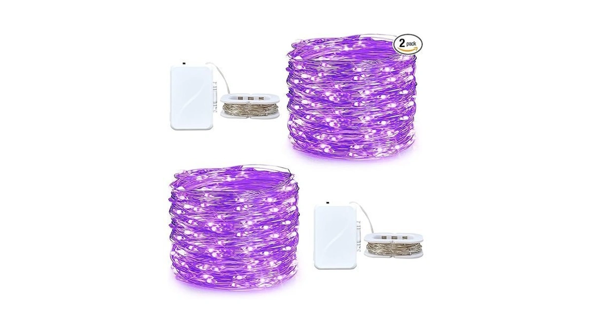 Aikei Led Fairy Light Battery Operated, 50led 16ft String Lights