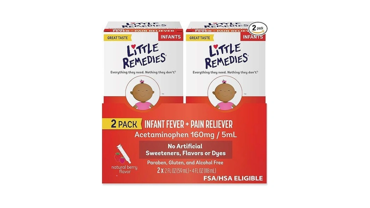 Little Remedies Infant Fever & Pain Reliever With Acetaminophen, Baby