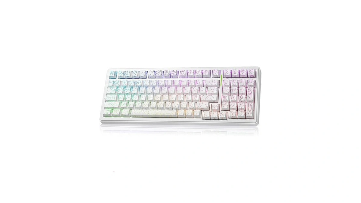 Leobog Aula Keyboard, F99 Wireless Mechanical Gaming Keyboards, Hot Swappable