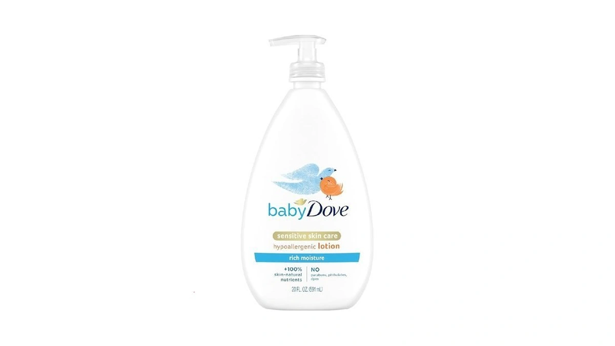 Baby Dove Sensitive Skin Care Body Lotion For Delicate Baby
