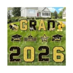 14 Pcs Graduation Yard Signs Class Of 2026, Graduation Decorations