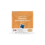 Amazon Basics Laundry Detergent Pacs, Fresh Scent, He Compatible, Dissolves