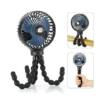 Snawowo Mini Handheld Personal Portable Fan, Baby Stroller Fan, Car