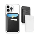 Ss Phone Wallet Stick On - Leather Safe Card Holder