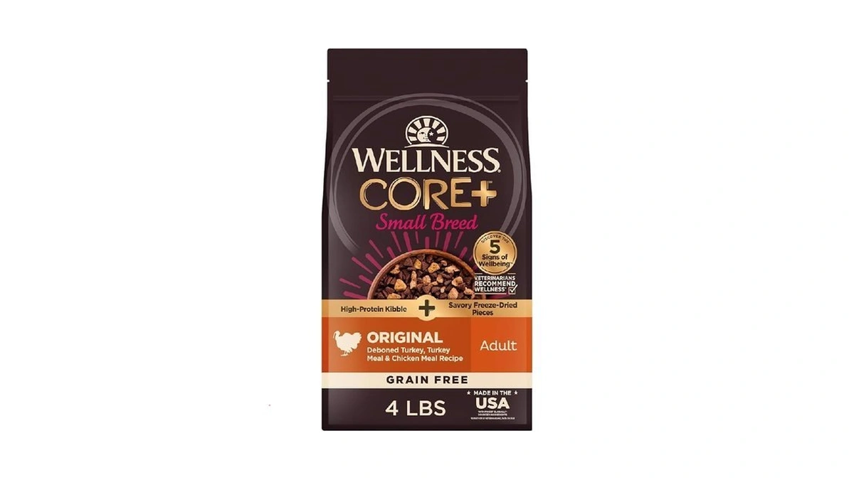 Wellness Core+ Small Breed Adult Dry Dog Food With Freeze