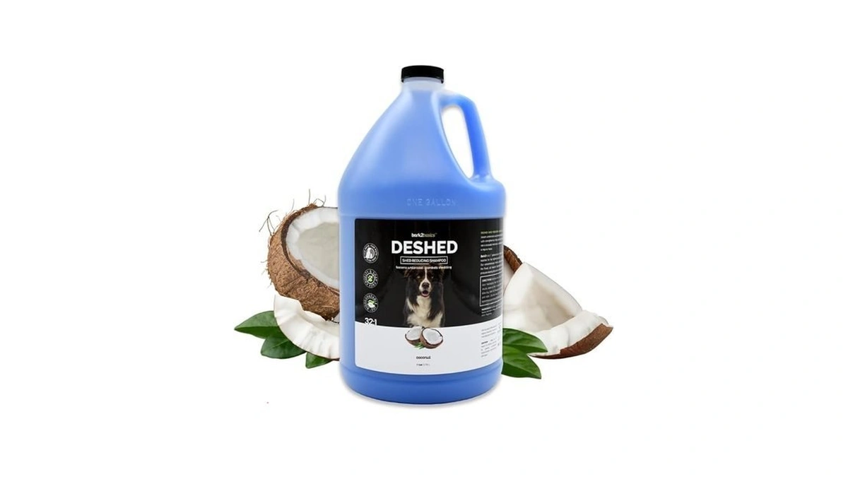 Bark2basics Deshedding Dog Shampoo, 1 Gallon - Combats And Reduces