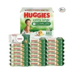 Huggies Extra Large Baby Wipes, Unscented, 8 Flip-top Pack, 882