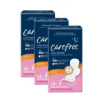 Carefree Ultra Thin Overnight With Wings 28 Count (pack Of