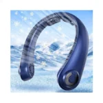 Portable Neck Fan With Neck Support, 5 Speeds, Lightweight, Rechargeable