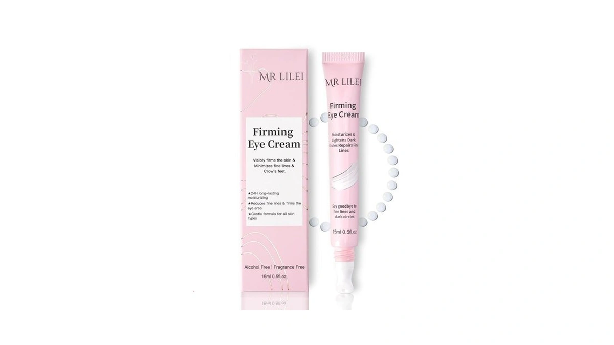 Mrlilei Beauty ﻿hyaluronic Acid Firming Eye Cream, Daily Eye Treatment