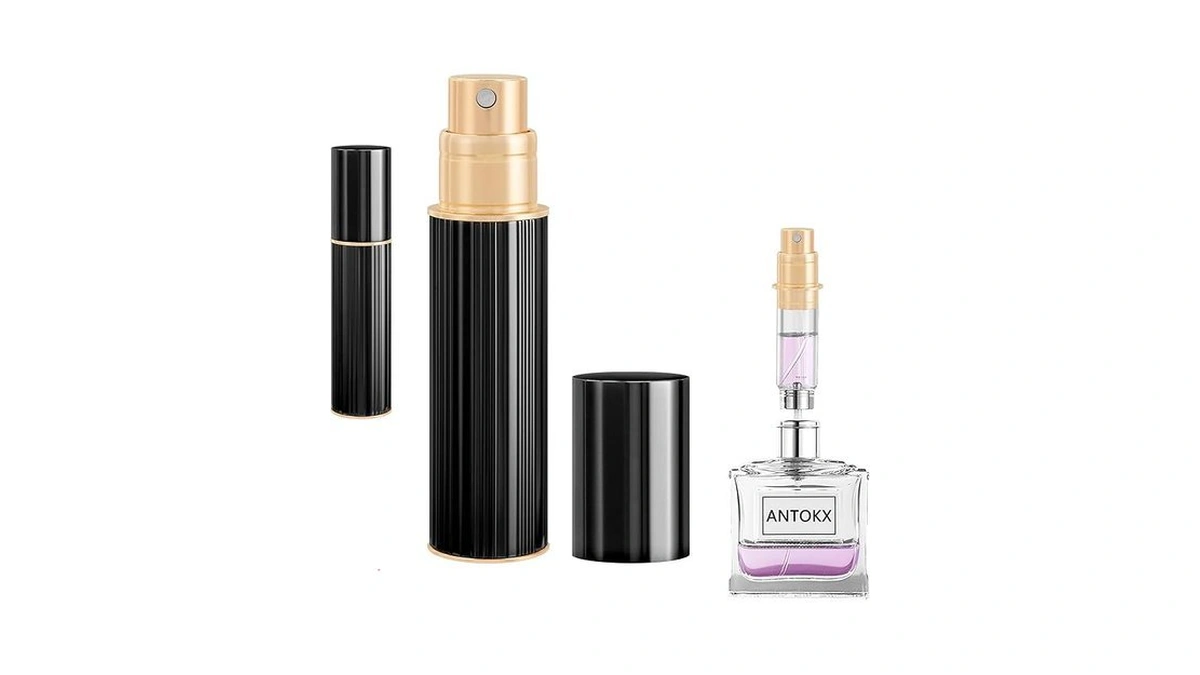 Antokx Travel Bottle Refillable Perfume Atomizer - 5ml Luxury Leakproof