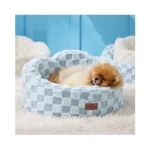 Joydeco Cloud Dog Bed For Small Dogs & Cats, Washable