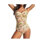 Hanna Nikole Crisscross Back Swim Suits Brazilian Swimsuits For Women