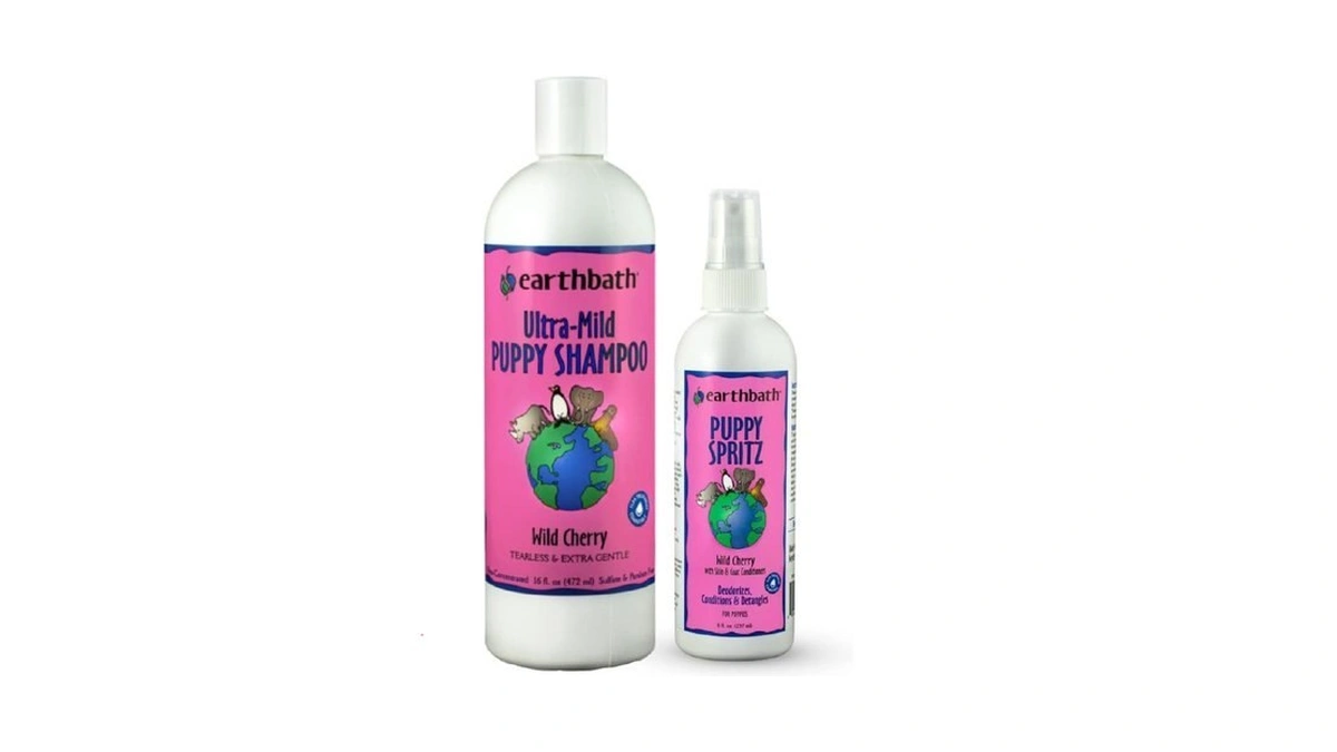 Earthbath, Ultra-mild Wild Cherry Puppy Shampoo & Spritz - Cruelty