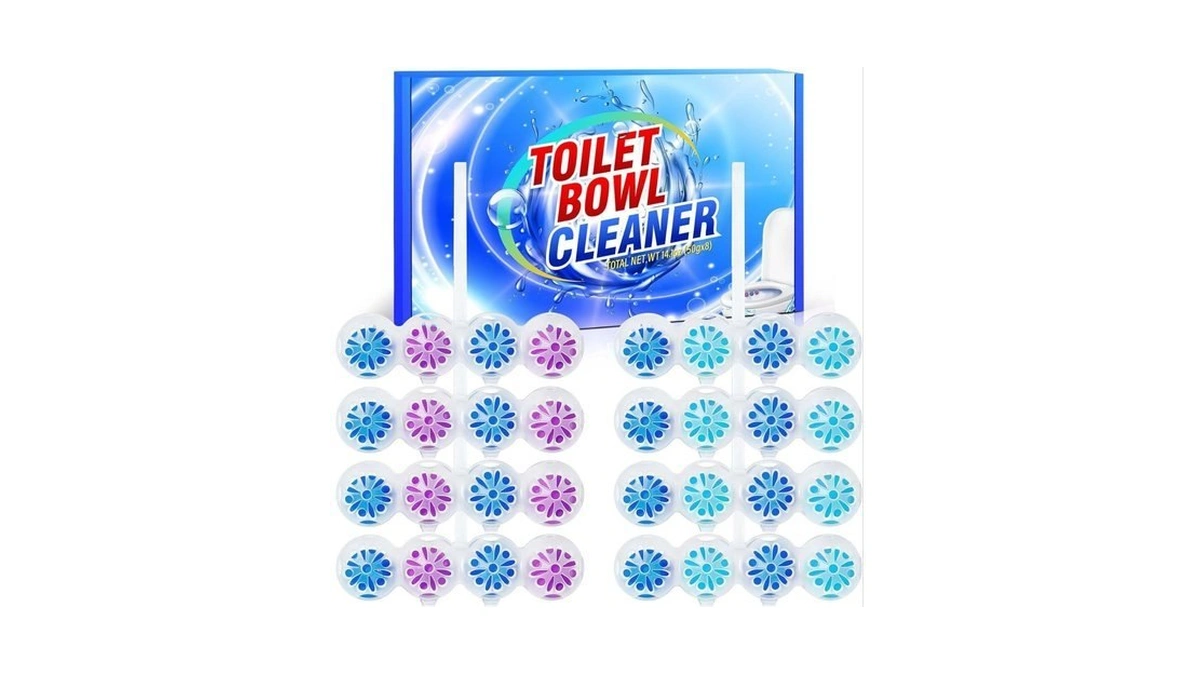 Strn Toilet Bowl Cleaners Rim Hanger, Toilet Bowl Cleaning Balls,