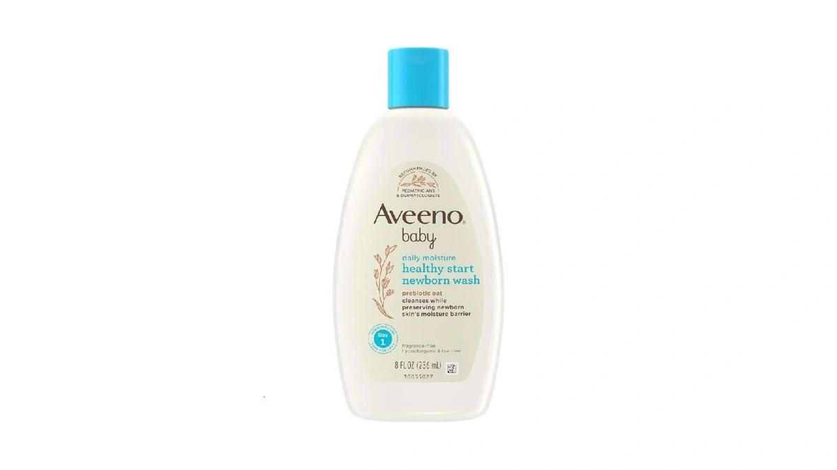 Aveeno Baby Healthy Start Nourishing Newborn Wash, Hypoallergenic Baby Body