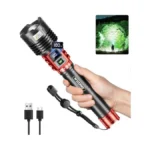 Wdtpro Rechargeable Led Flashlights High Lumens, Super Bright 90000lm Rechargeable