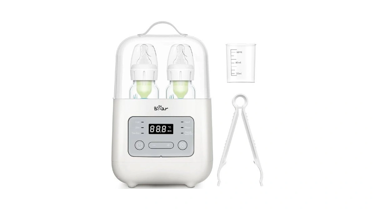 Bear Bottle Warmer, Baby Double Bottles Heater Breastmilk Food Warmer