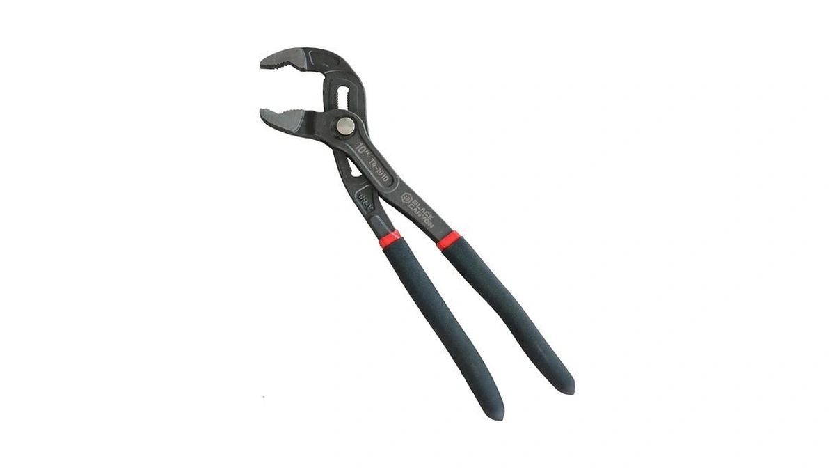 Black Canyon 10" Tongue And Groove Pliers, V-jaw Groove Joint