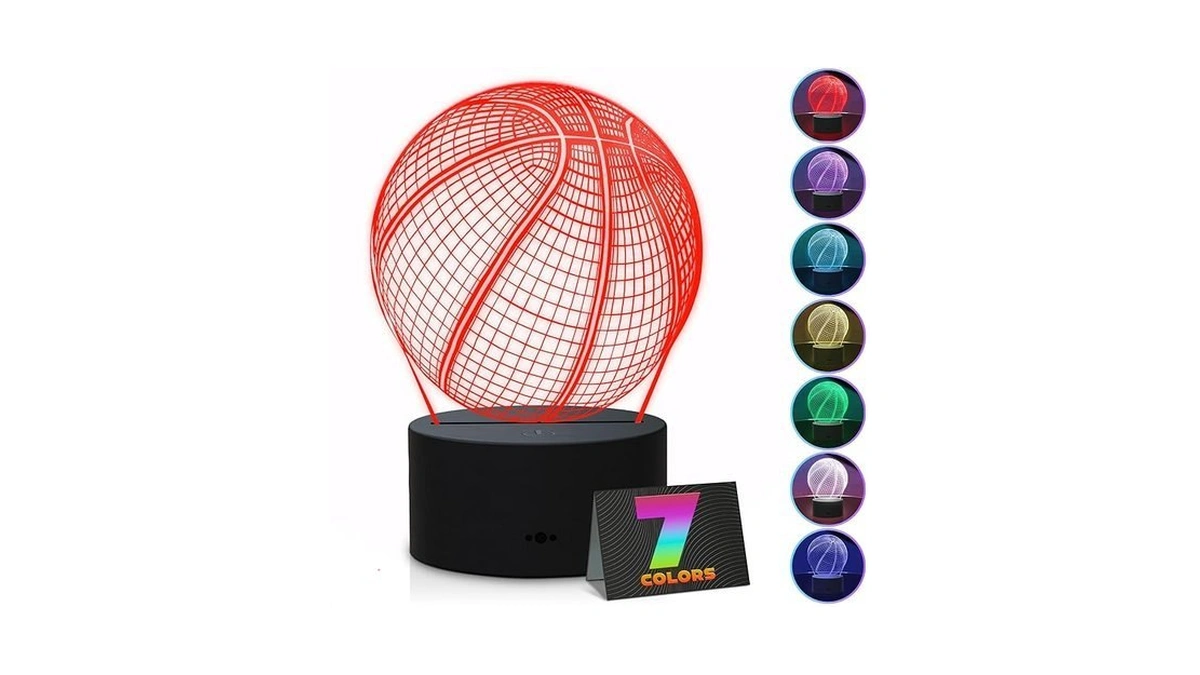 Basketball Room Decor For Boys – Basketball Decor 3d Led