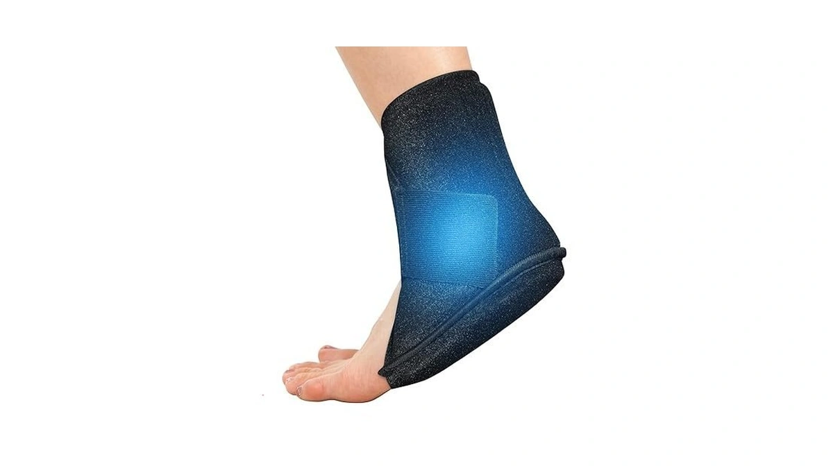 Koonie Ankle Ice Pack Wrap For Swelling, Plantar Fasciitis, Planters