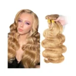 30 30 30 Inch Blonde Bundles Human Hair 613 Bundles