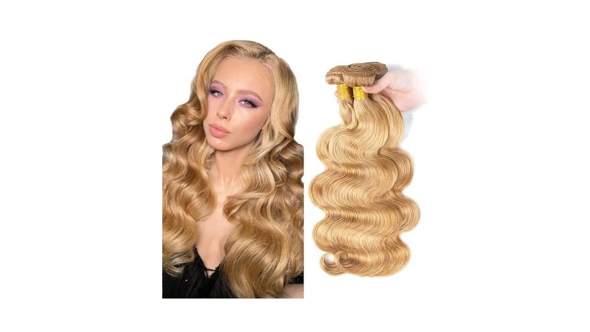 30 30 30 Inch Blonde Bundles Human Hair 613 Bundles