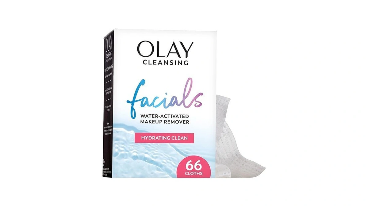 Olay Makeup Remover Wipes, Daily Facials Hydrating Face Cleanser For