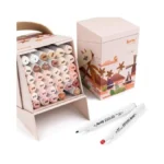 Arrtx Skin Tone Markers, Alp 36 Dual Tip Alcohol Based