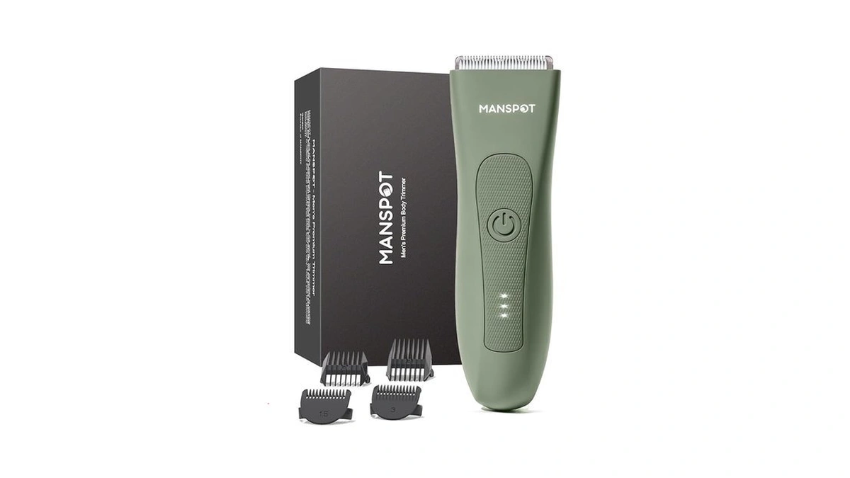 Manspot Manscape Hair Finishing Trimmers, Pubic Hair Trimmer For Men