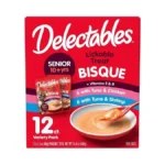 Delectables Lickable Treat Bisque Senior 10+ Wet Cat Treat Variety