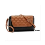 Kiss Sea Small Crossbody Bag For Women, Vegan Leather Wristlet