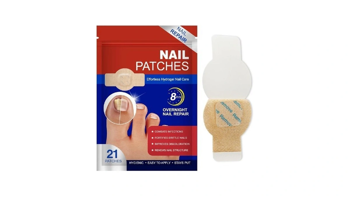 Nail Repair Patches 21 Pcs, Toenail Treatment Extra Strength For