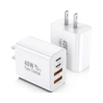 Usb C Charger Block, 2 Pack 40w 4-port Iphone Charger