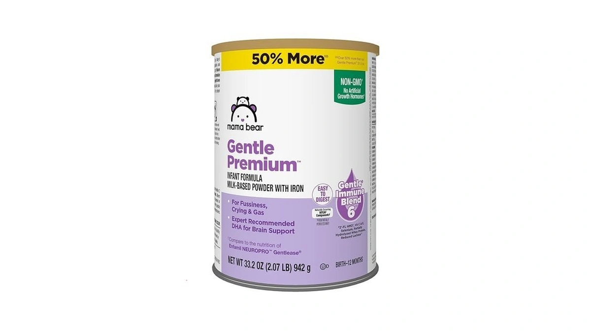 Amazon Brand - Mama Bear Gentle Premium Baby Formula Powder,