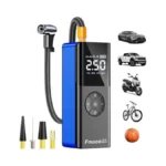 Tire Inflator Portable Air Compressor,160psi Dual Power 6000mah,cordless Air Pump