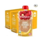 Happy Baby Organics Stage 2 Baby Food Pouches, Gluten Free,
