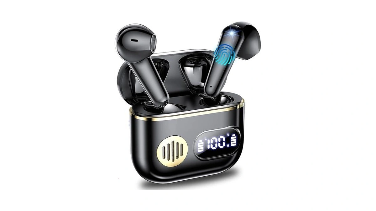 Cooljumper Wireless Earbuds 48hrs Sport Bluetooth Headphones Bass Stereo With