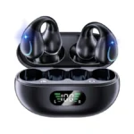 Open Ear Bone Conduction Headphones Bluetooth 5.3 Wireless Clip On
