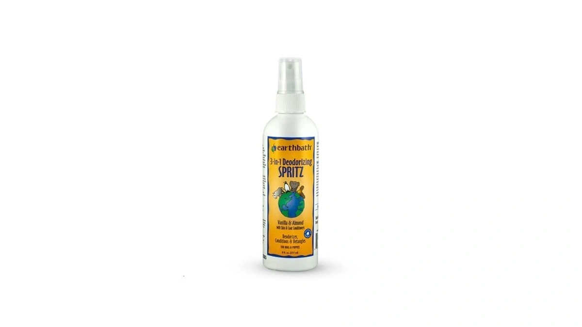 Earthbath, Vanilla & Almond 3-in-1 Dog & Puppy Deodorizing Spritz