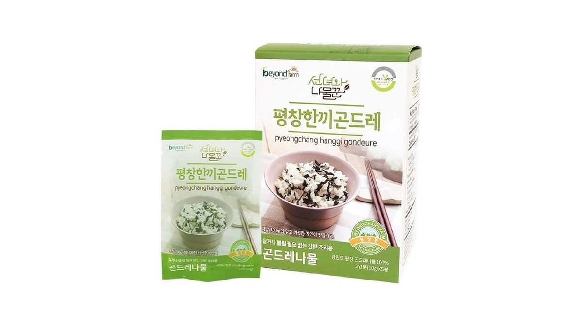 Pyeongchang Hanggi Gondre Namul For Bibimbap With Rich Flavor, Dried