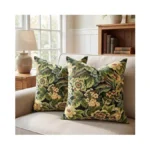 Eryogs Decorative Linen Throw Pillow Covers 18x18 Set Of 2,