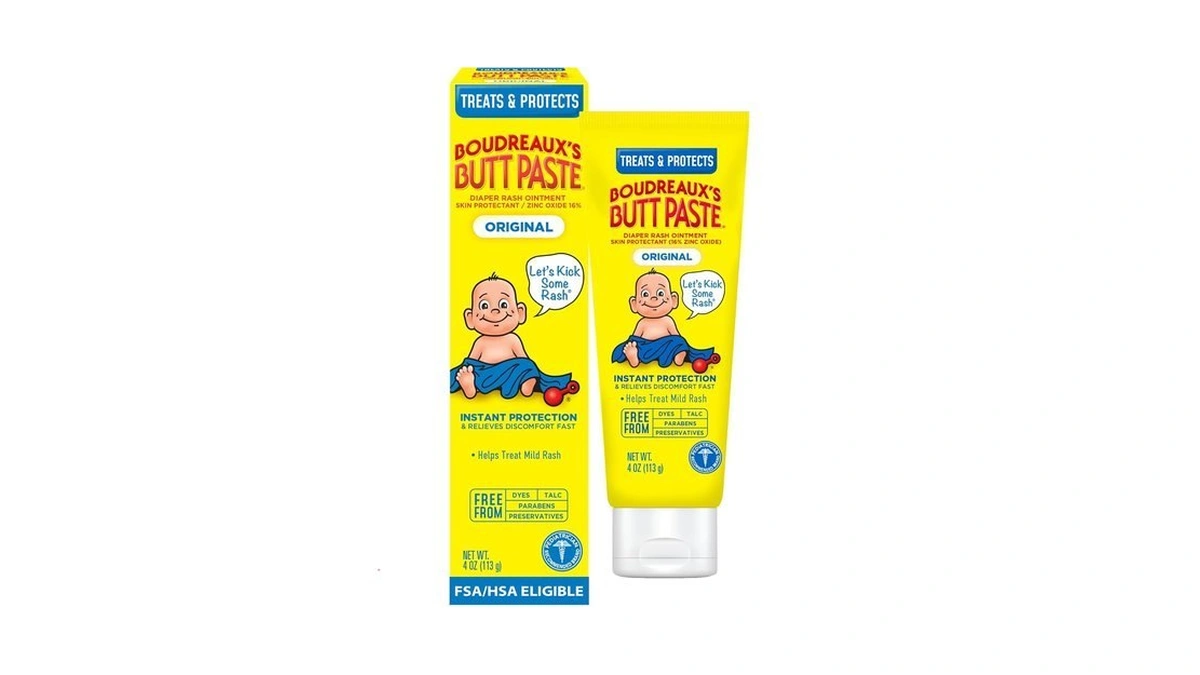 Boudreaux's Butt Paste Original Diaper Rash Cream, Diaper Cream For