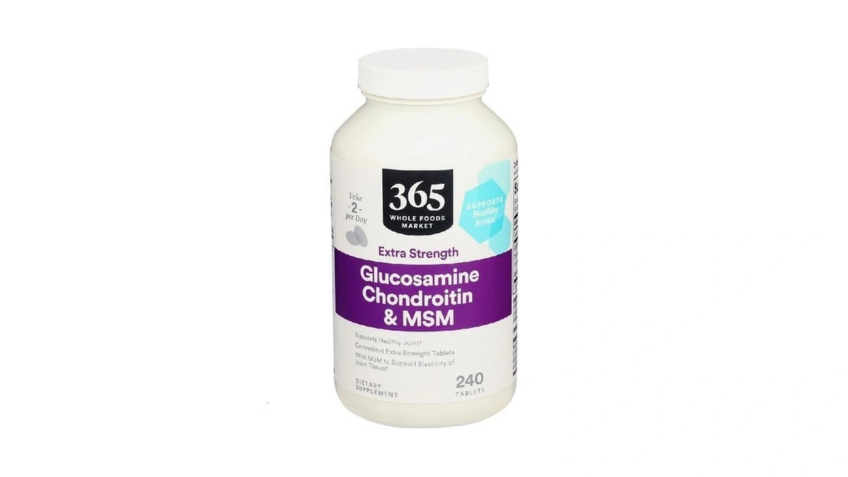 365 By Whole Foods Market, Glucosamine Chondroitin X Strength Msm,