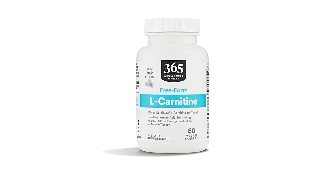 Whole Foods Market, Free-form L-carnitine 500mg, Vegan, 60 Count